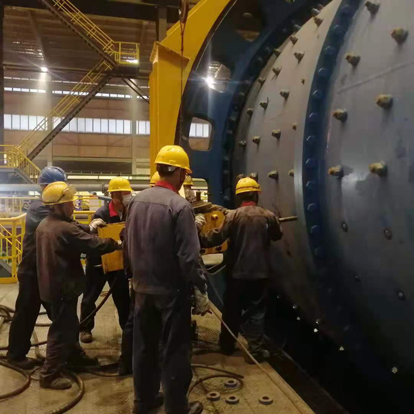 金冠铜业选矿月修工作顺利实现