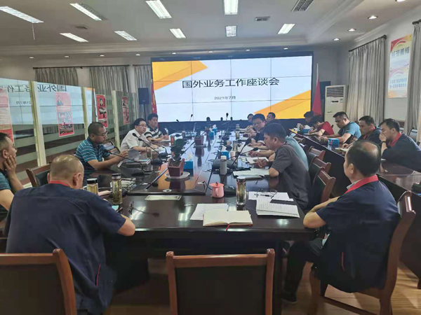 d7d3777c1a9215b 公司召建国外业务工作座谈会
