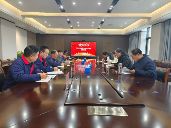 市建工局局长到公司查抄领导工作