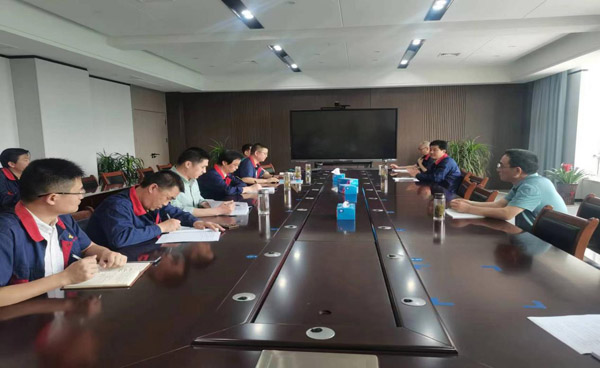 公司组织召开外洋装置工程策动会
