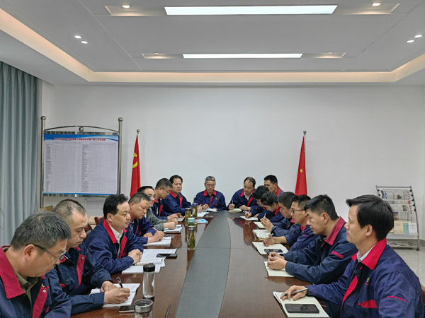 王寿良到第二构筑工程事业部调研