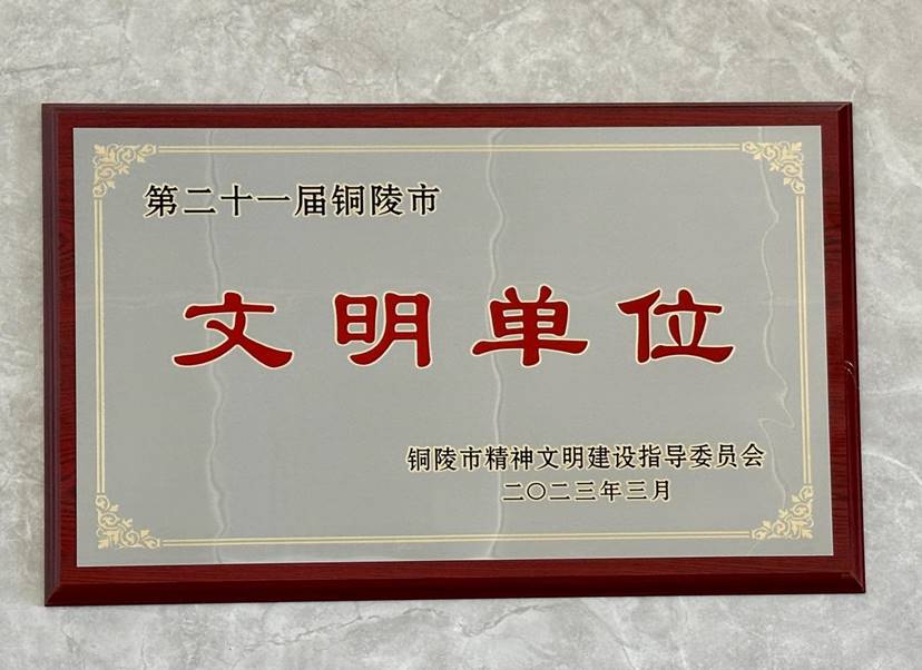 公司荣获省市级文化单元赞美