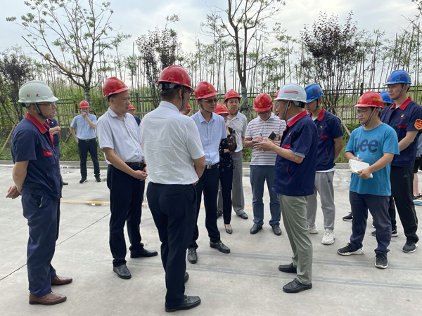 省生态环境厅副厅长到建材公司调研 省生态环境厅副厅长到建材公司调研