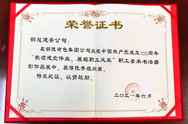 公司获集团公司多项文章奖 