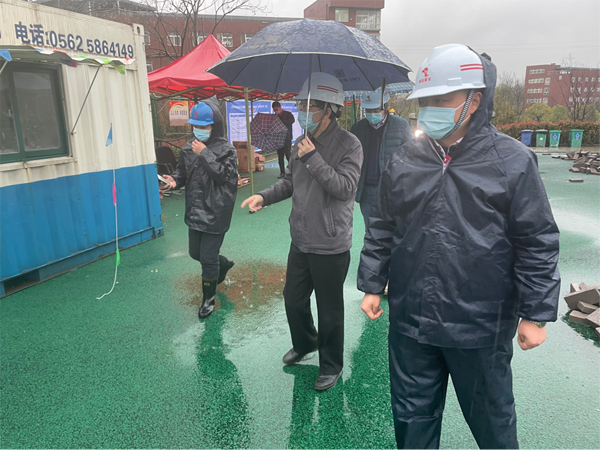 公司党委书记查抄基层单元疫情防控工作 公司党委书记查抄基层单元疫情防控工作