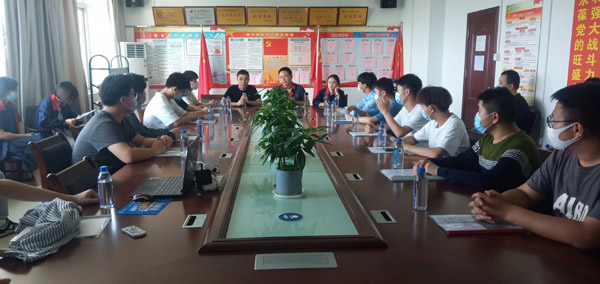 公司参与安工学院2022届实习生专场招聘会