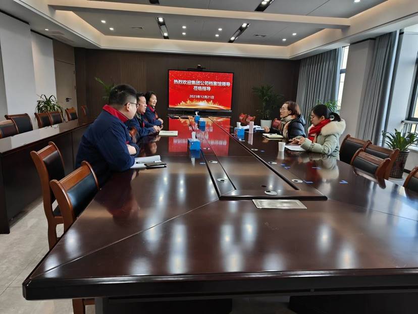 集团公司档案馆到公司发展档案年检
