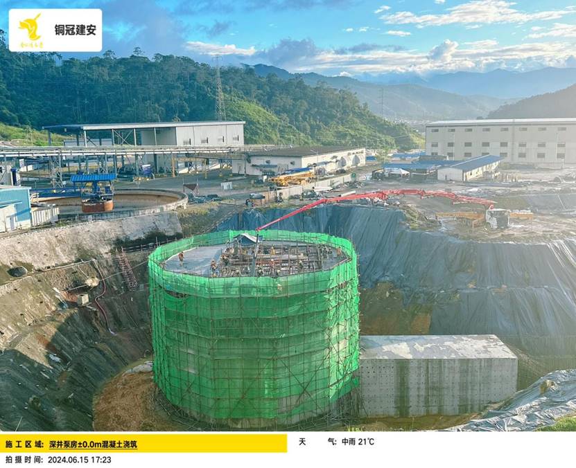 厄瓜多尔分公司实现一工程节点