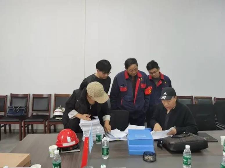赤峰金通二期电解项目部顺利通过赤峰市高新区国庆节前安全、质量结合专项查抄 