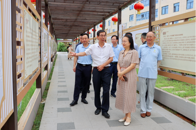 引江济淮集团纪委书记陶育红一行到访U投领导者官网建安