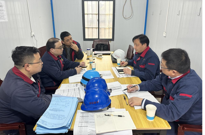 吴志停到金冠渣缓冷场项目查抄领导
